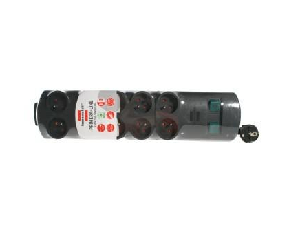 Listwa zasilająca Brennenstuhl Primera-Line - 10 gniazd, 2m, czarna